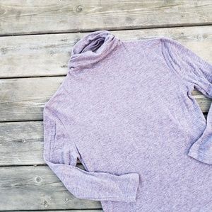 Woolrich • Light Purple Mock Neck Top